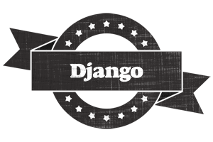 Django grunge logo