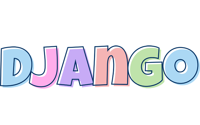Django pastel logo