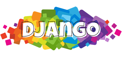 Django pixels logo