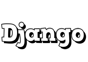 Django snowing logo