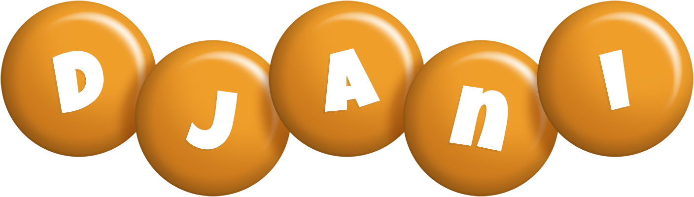 Djani candy-orange logo