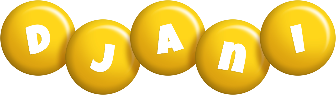 Djani candy-yellow logo