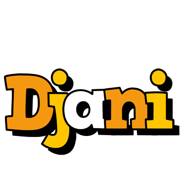 Djani cartoon logo