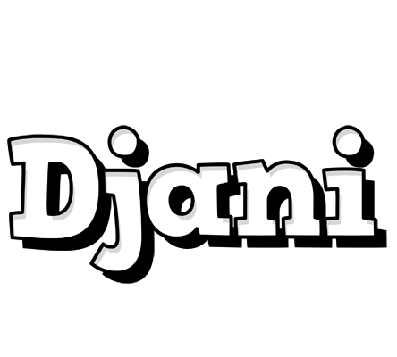 Djani snowing logo