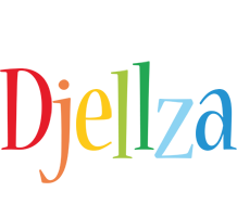 Djellza birthday logo