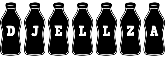 Djellza bottle logo