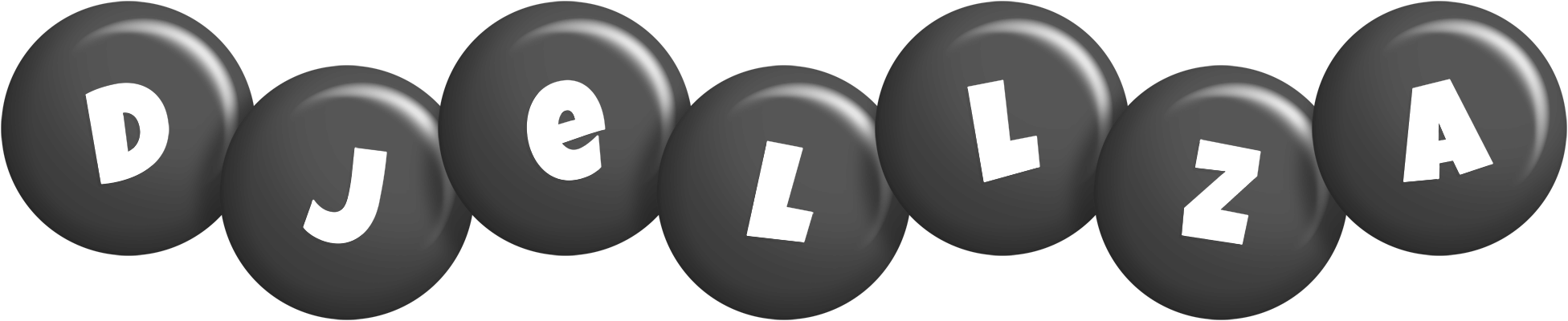 Djellza candy-black logo