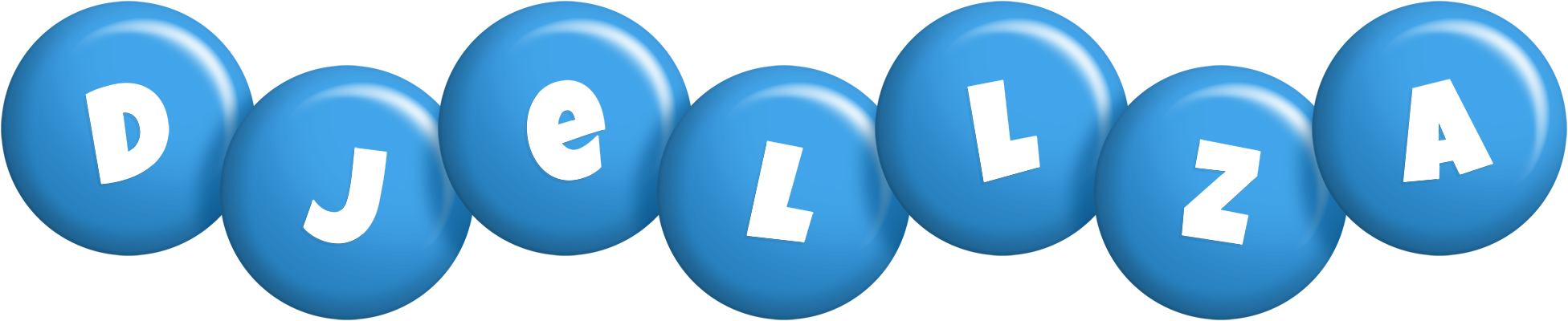 Djellza candy-blue logo