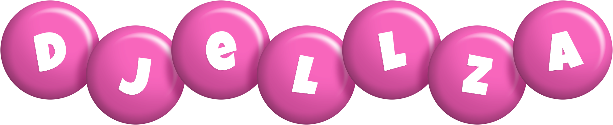 Djellza candy-pink logo