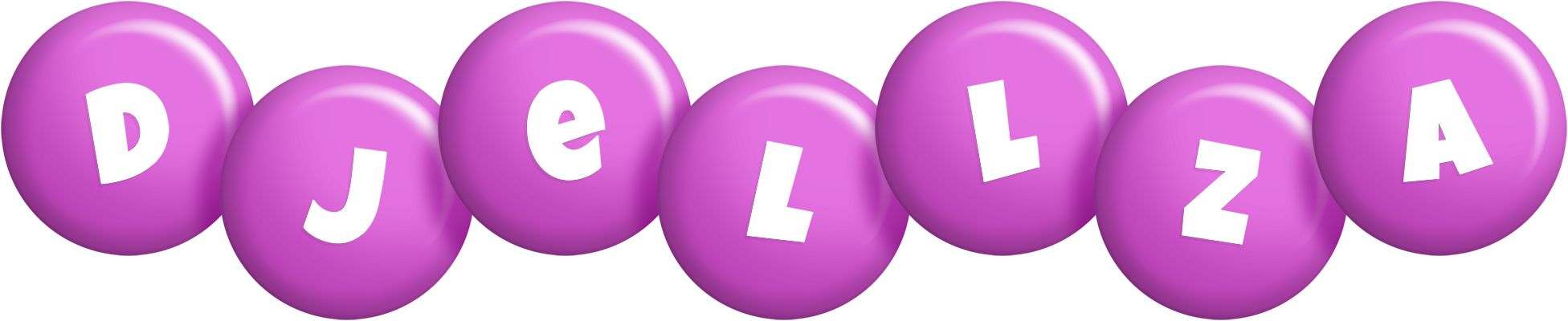 Djellza candy-purple logo