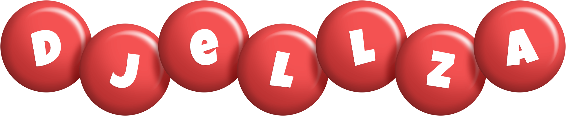 Djellza candy-red logo