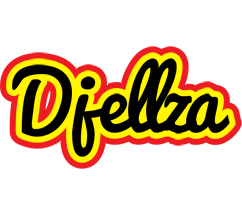 Djellza flaming logo