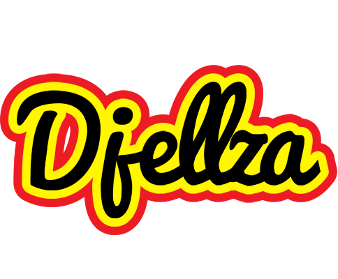 Djellza flaming logo