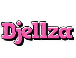 Djellza girlish logo