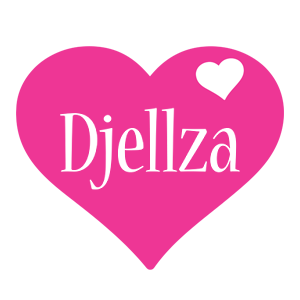 Djellza love-heart logo