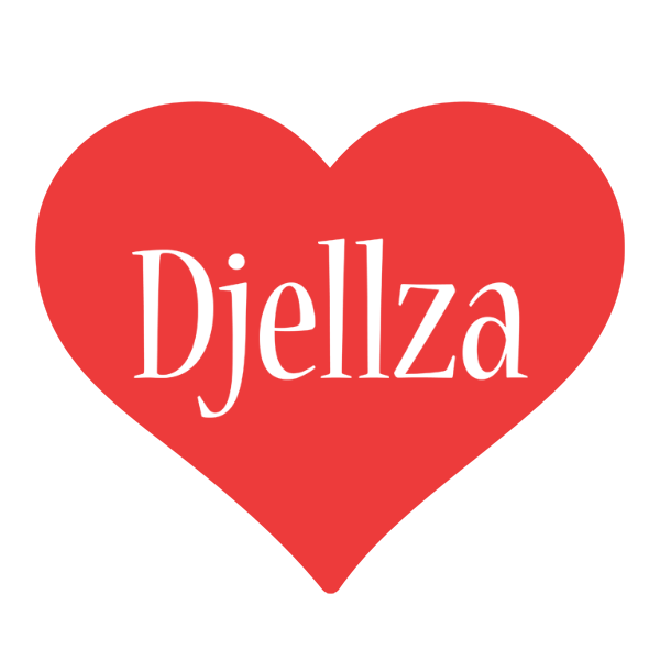 Djellza love logo