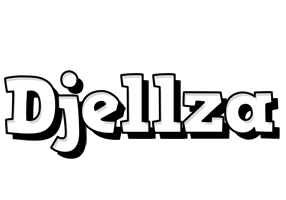 Djellza snowing logo