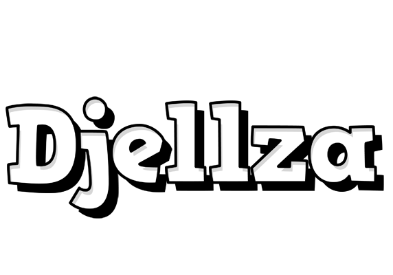 Djellza snowing logo