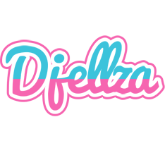 Djellza woman logo