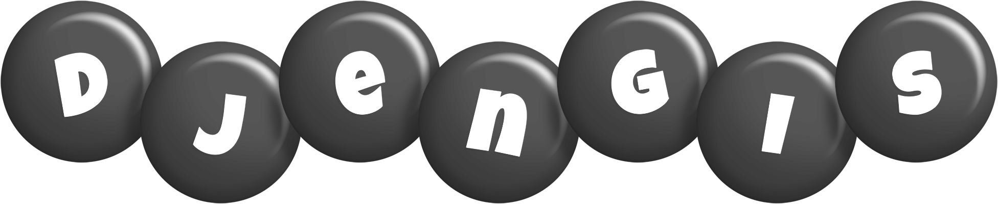Djengis candy-black logo