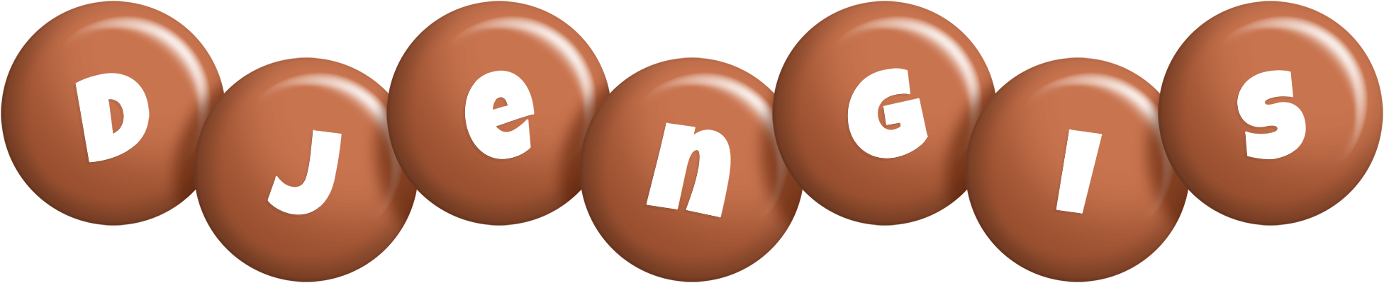 Djengis candy-brown logo