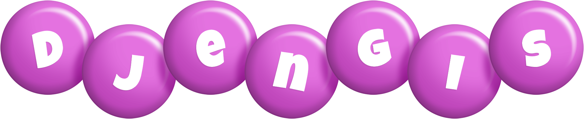 Djengis candy-purple logo