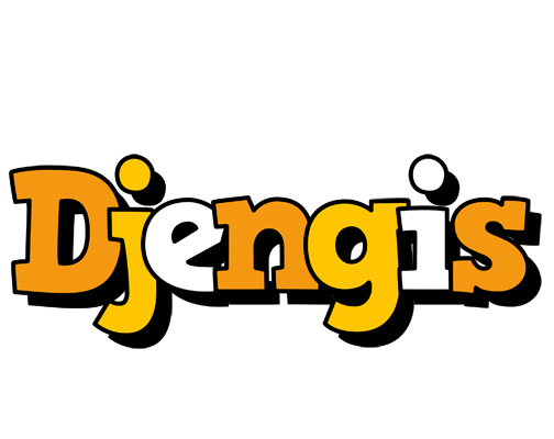 Djengis cartoon logo