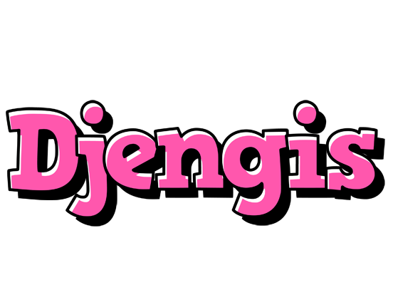 Djengis girlish logo