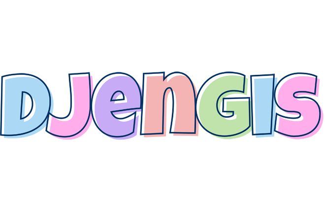 Djengis pastel logo