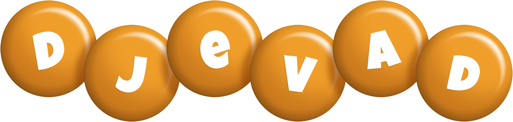 Djevad candy-orange logo