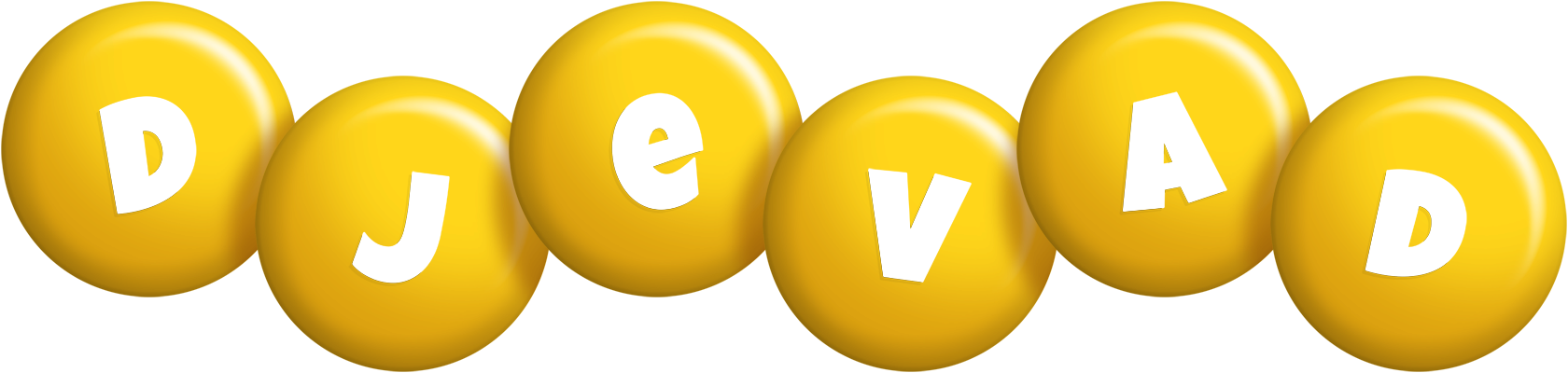 Djevad candy-yellow logo