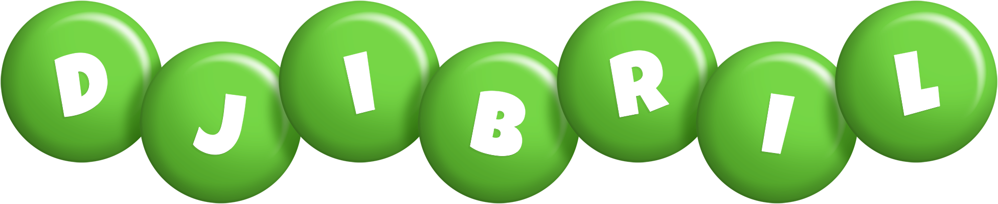 Djibril candy-green logo