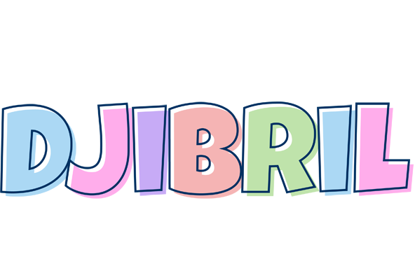 Djibril pastel logo