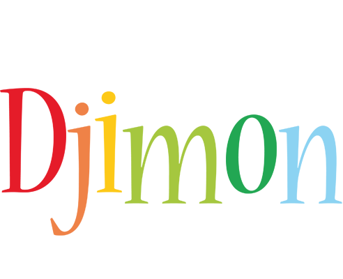 Djimon birthday logo