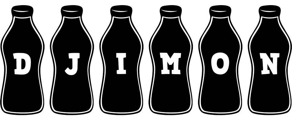 Djimon bottle logo