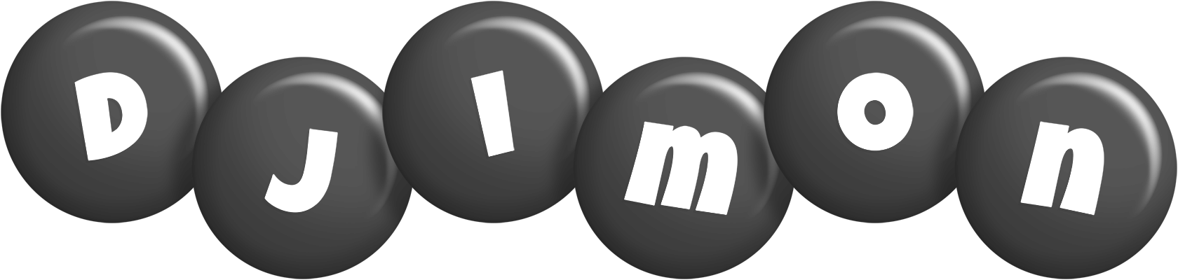 Djimon candy-black logo