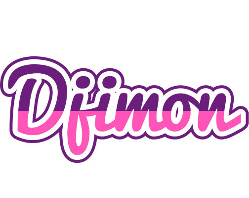 Djimon cheerful logo