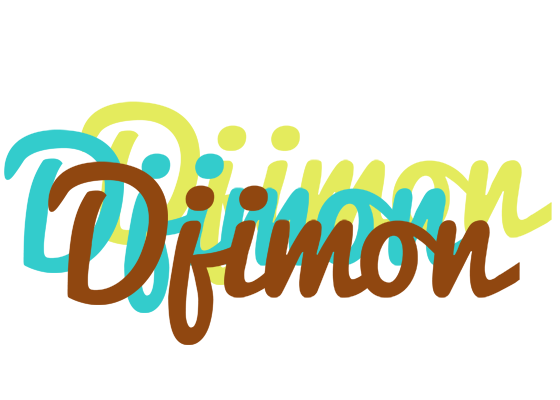 Djimon cupcake logo