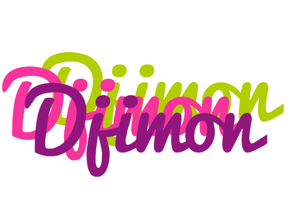 Djimon flowers logo