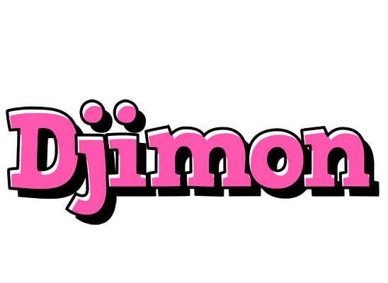 Djimon girlish logo