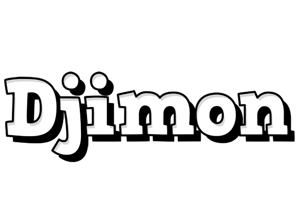 Djimon snowing logo
