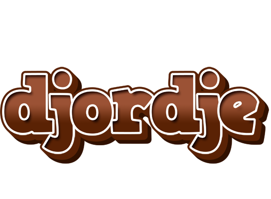 Djordje brownie logo