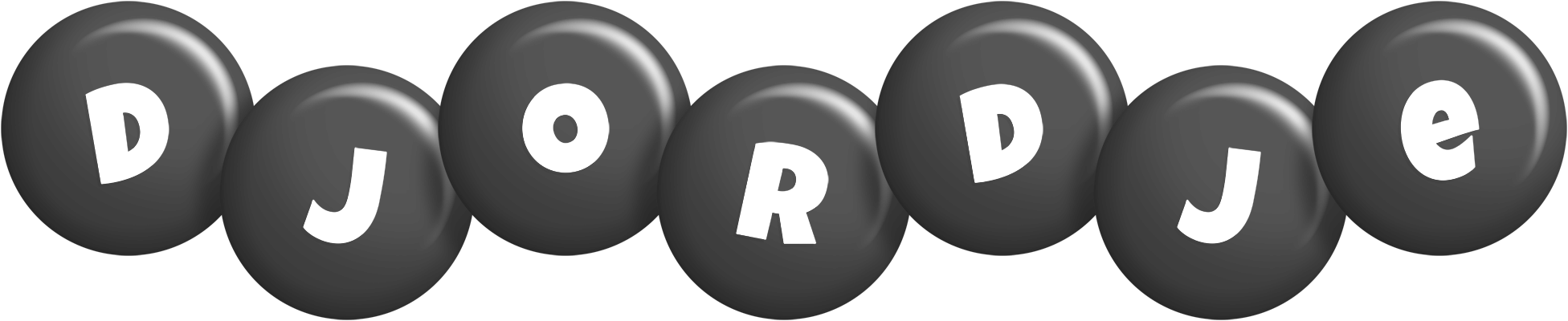 Djordje candy-black logo