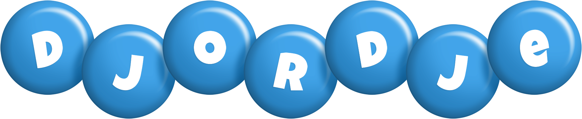 Djordje candy-blue logo