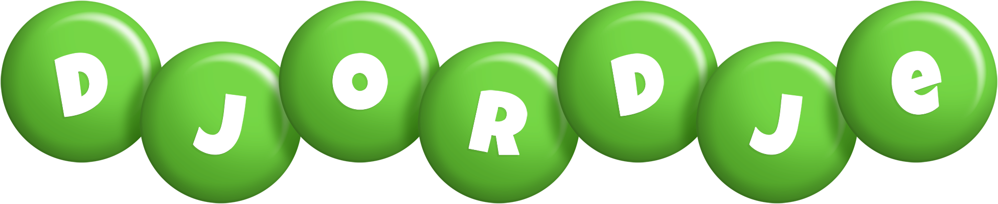 Djordje candy-green logo