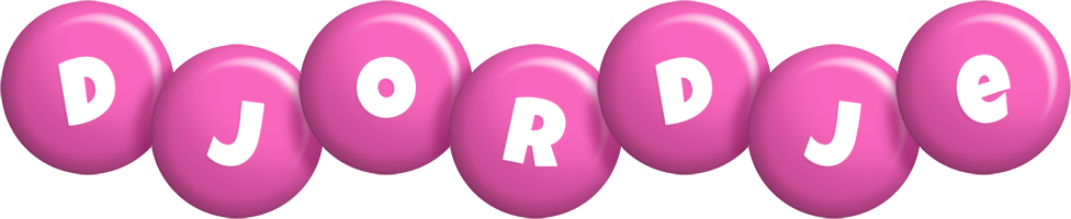 Djordje candy-pink logo