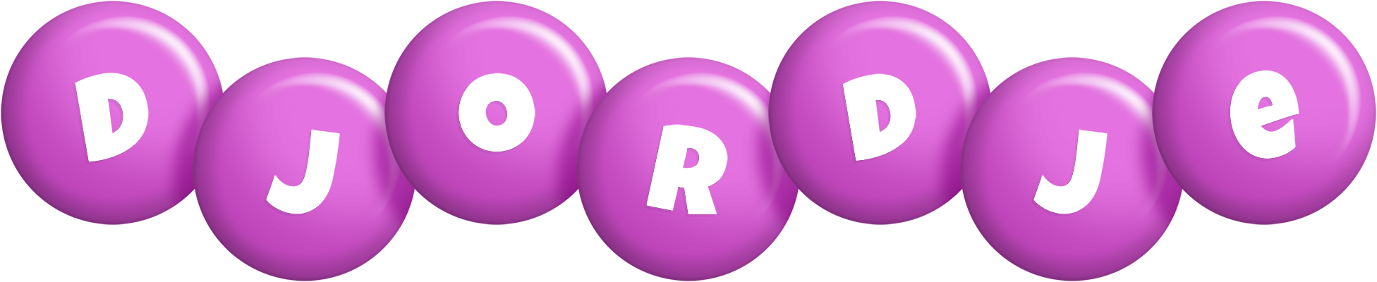 Djordje candy-purple logo