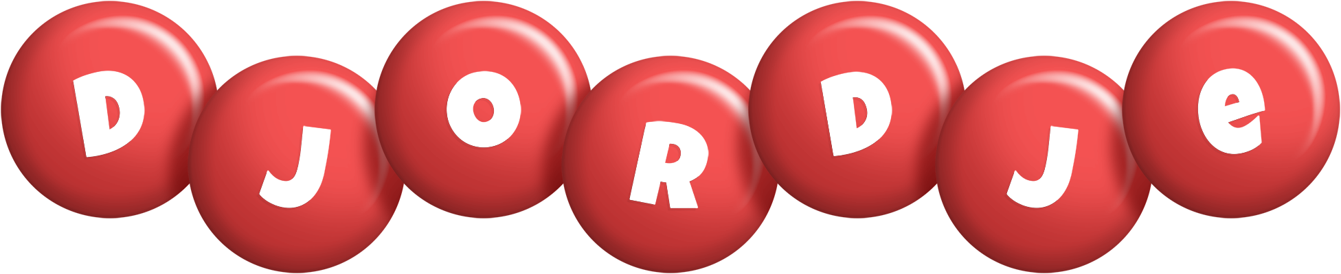 Djordje candy-red logo