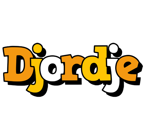 Djordje cartoon logo
