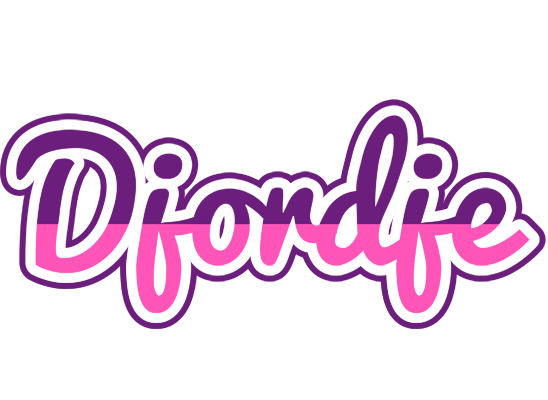 Djordje cheerful logo